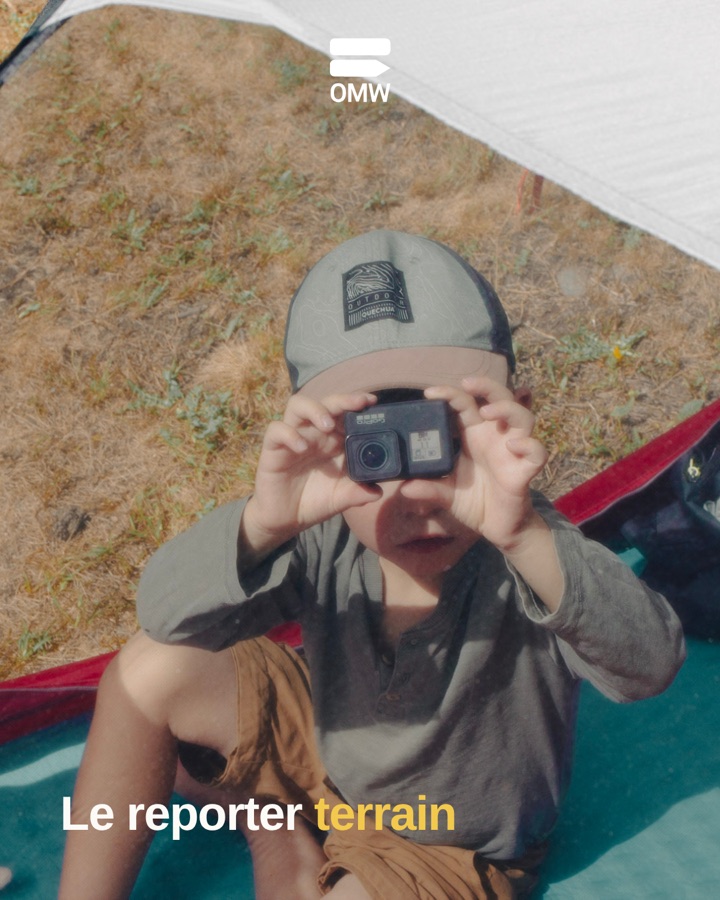 Le reporter terrain — équipe On My Way